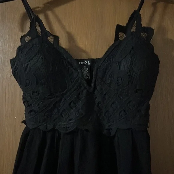 Pretty Black XS Rue21 Dress - Picture 3 of 7